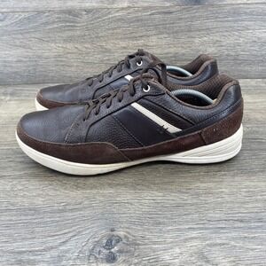 Callaway Del Mar Zephyr Golf Shoes Mens Size 9 Brown Leather Lace Up M34004